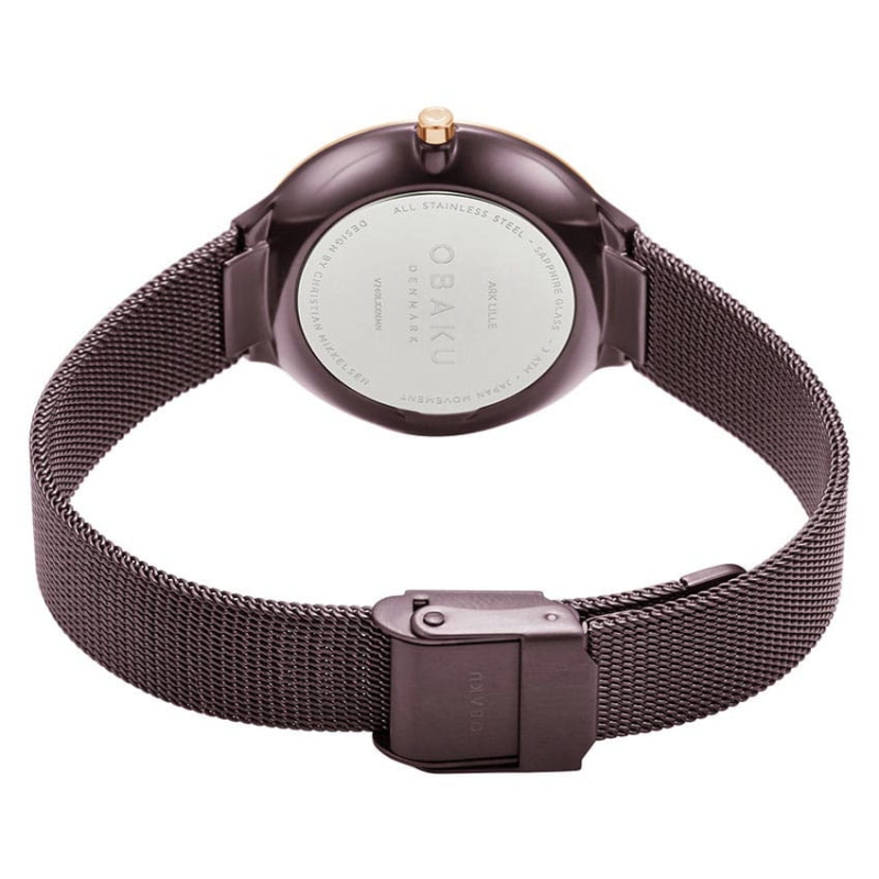 Obaku Ark Lille Walnut V240LXXNMN Twoje Zegarki