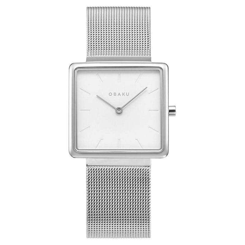 Obaku Kvadrat Steel V236LXCIMC Twoje Zegarki