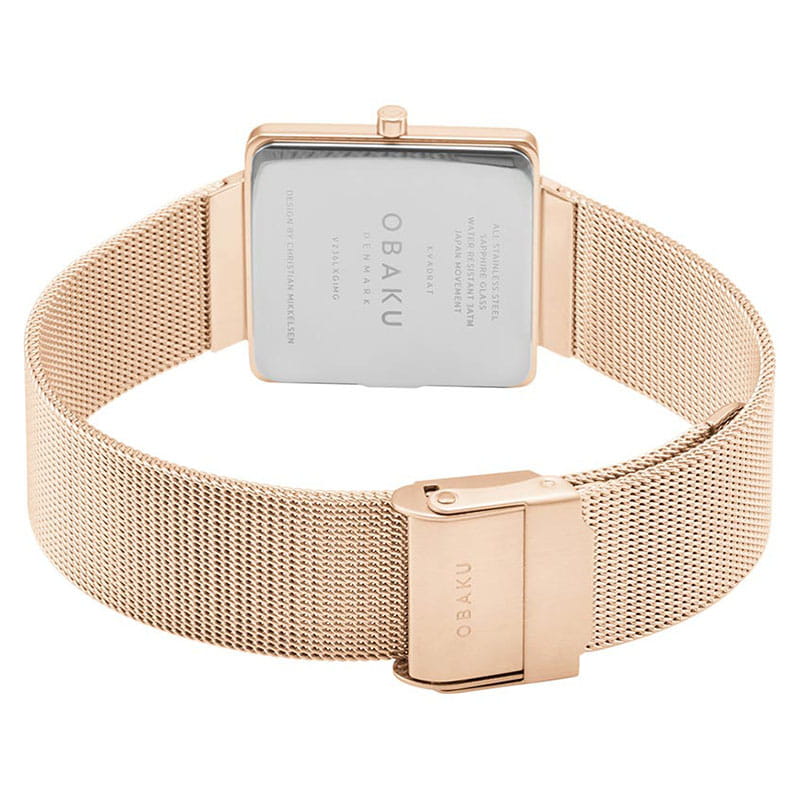 Obaku Kvadrat Rose V236LXVIMV Twoje Zegarki
