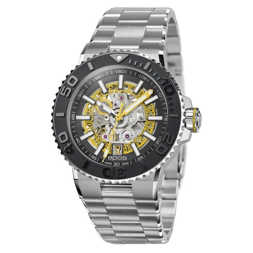 Zegarek Epos Sportive Skeleton Diver 3441.135.20.15.30