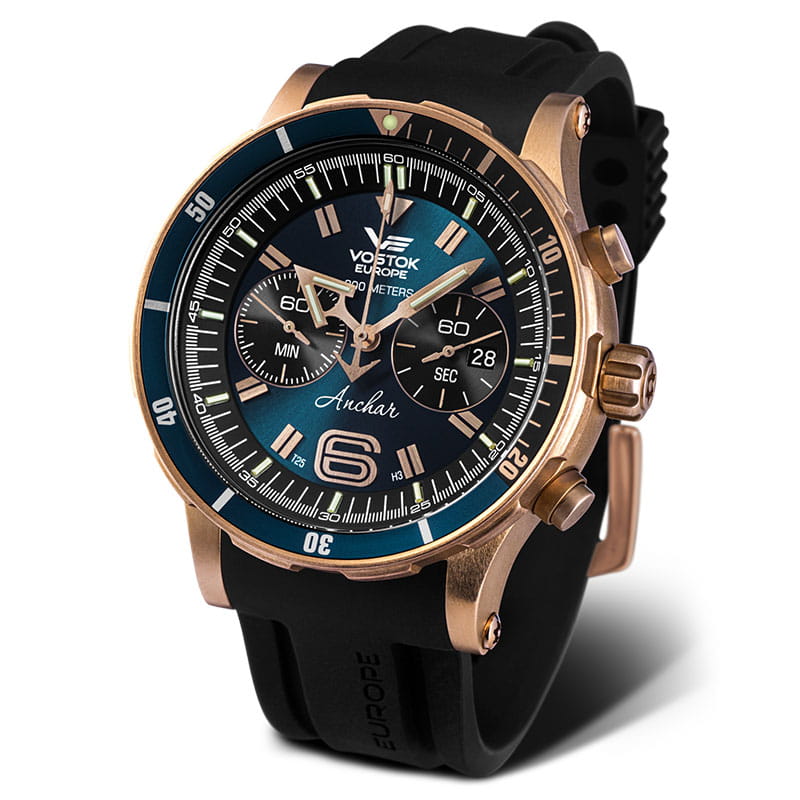 Vostok Europe Anchar Chrono Bronze 6S21-510O586 Twoje Zegarki
