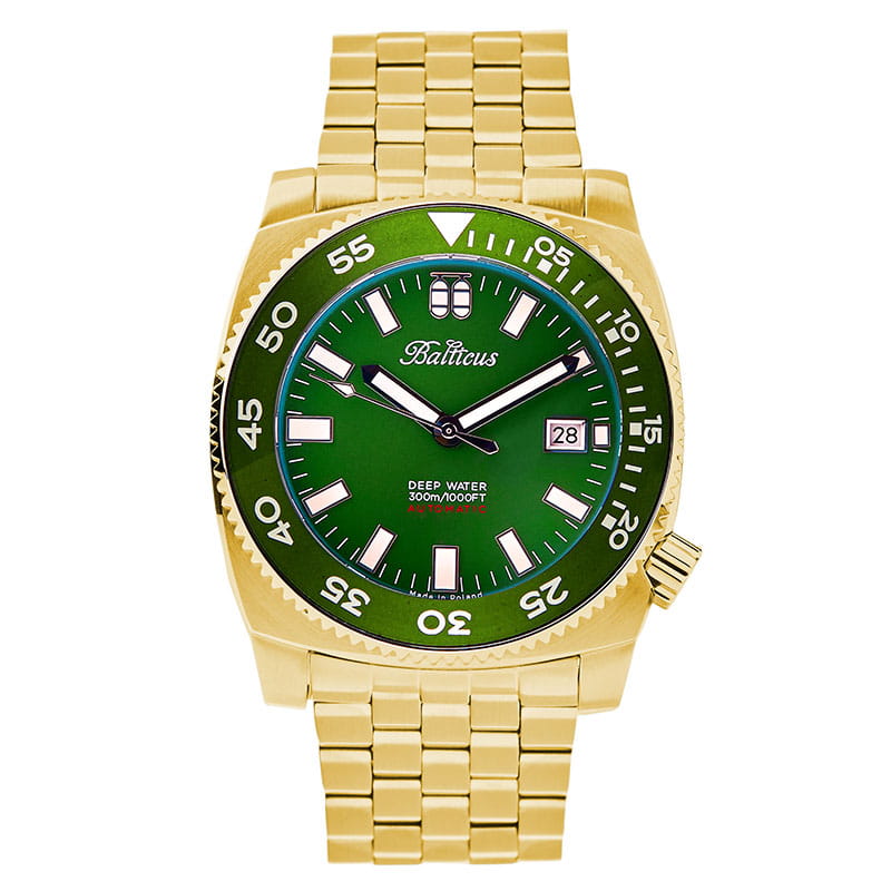 Balticus Deep Water Gold Green Twoje Zegarki