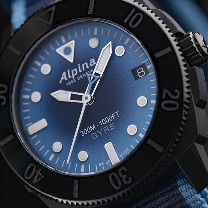 Alpina Seastrong Diver Gyre Automatic AL-525LNSB4VG6 Twoje Zegarki