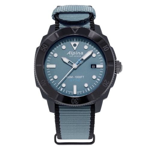 Zegarek Alpina Seastrong Diver Gyre Automatic AL-525LNB4VG6BLK