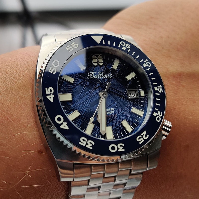 Balticus Deep Water Blue Meteorite Twoje Zegarki