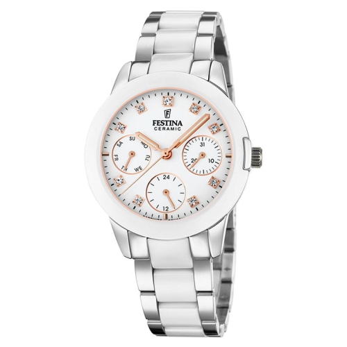 Zegarek Festina Ceramic Lady Multifunction F20497/1