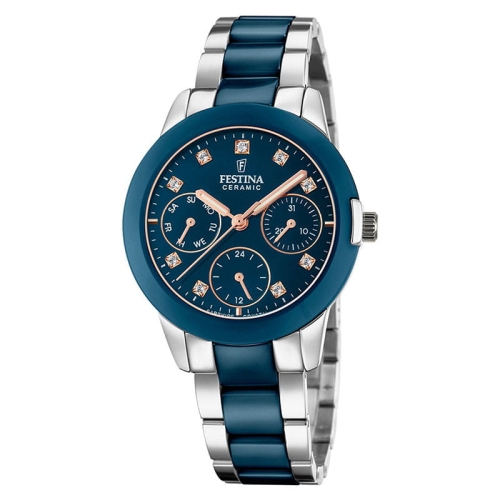 Zegarek Festina Ceramic Lady Multifunction F20497/2