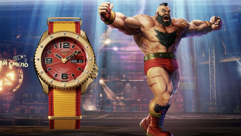 Seiko 5 Sports Street Fighter Zangief Limited Edition SRPF24K1 Twoje Zegarki