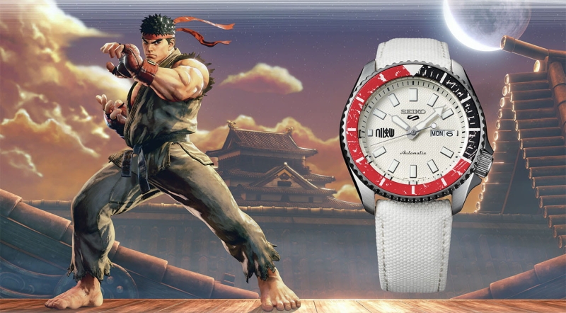 Seiko 5 Sports Street Fighter Ryu Limited Edition SRPF19K1 Twoje Zegarki