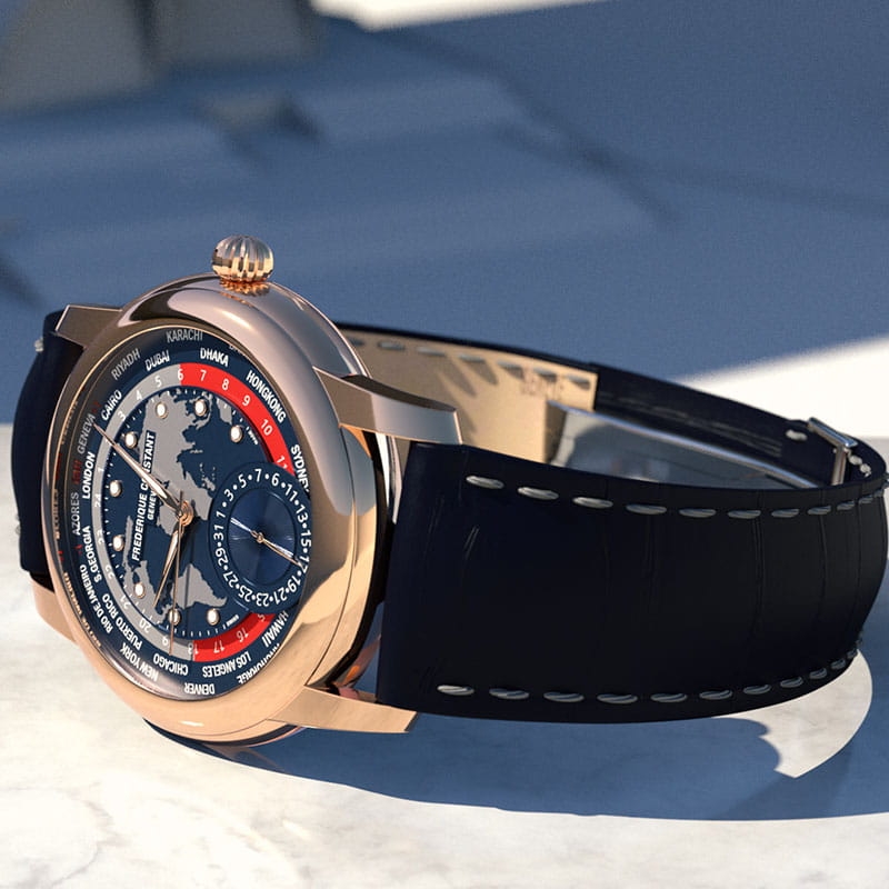 Frederique Constant Manufacture Worldtimer FC-718NRWM4H9 Twoje Zegarki