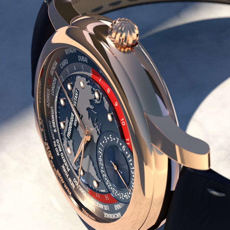 Frederique Constant Manufacture Worldtimer FC-718NRWM4H9 Twoje Zegarki