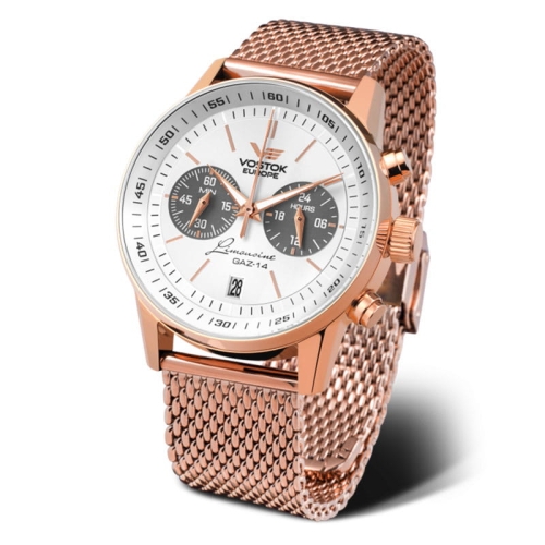 Zegarek Vostok Europe Limousine Chrono VK64-560B600B