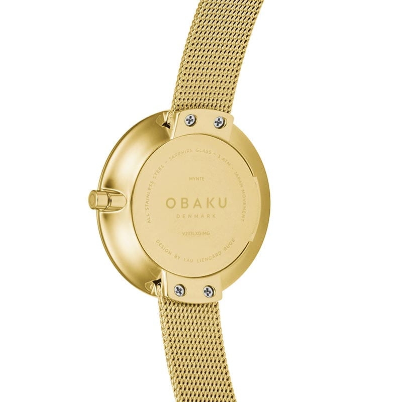 Obaku Notat Gold V233LXGIMG Twoje Zegarki