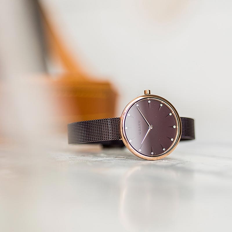 Obaku Notat Walnut V233LXVNMN Twoje Zegarki