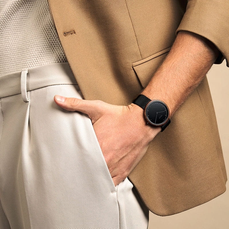 Obaku Trae Charcoal V245GXBBMB Twoje Zegarki