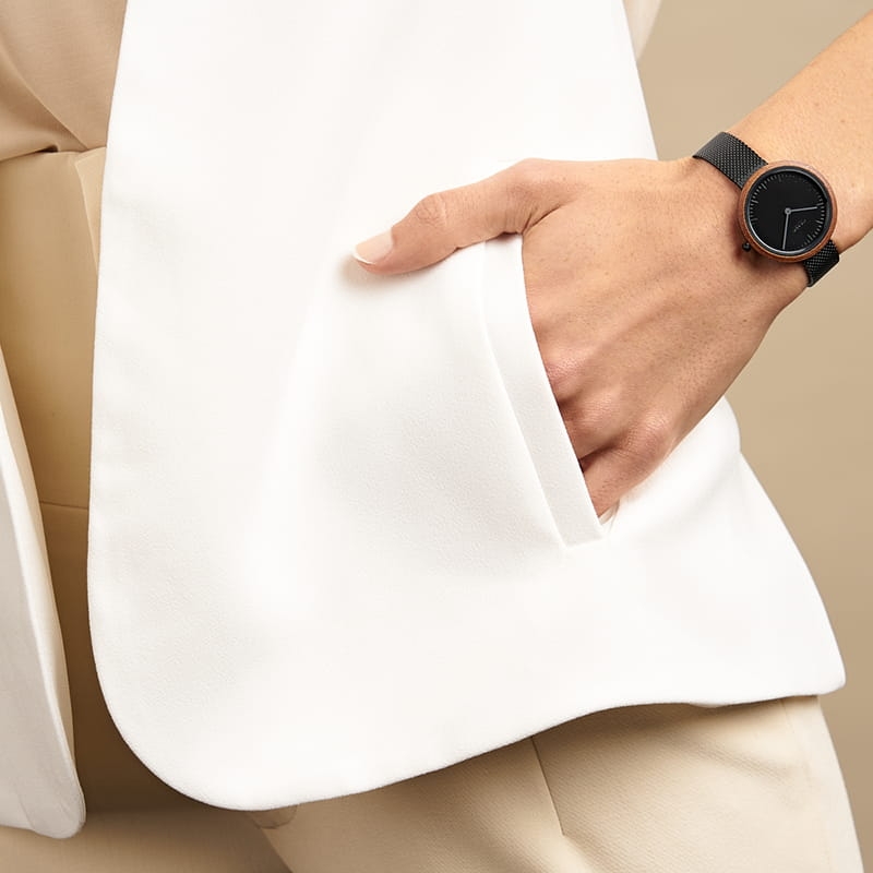 Obaku Trae Lille Charcoal V245LXBBMB Twoje Zegarki