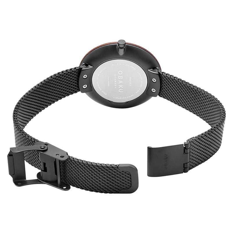 Obaku Trae Lille Charcoal V245LXBBMB Twoje Zegarki