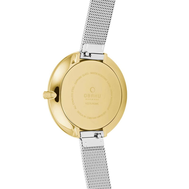 Obaku Dok Gold Bi V227LXGIMC Twoje Zegarki