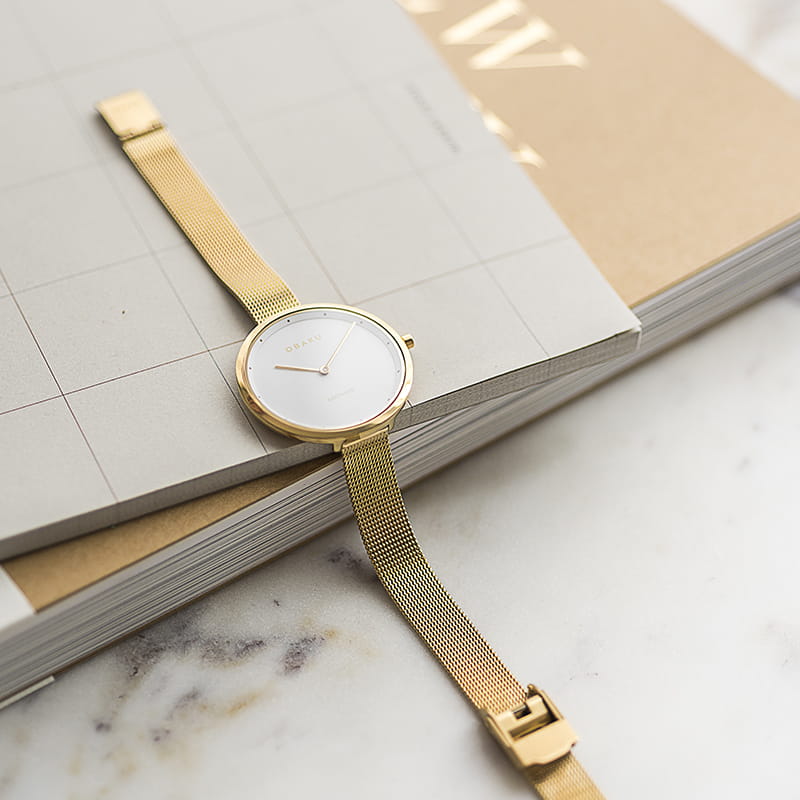 Obaku Dok Gold V227LXGIMG Twoje Zegarki