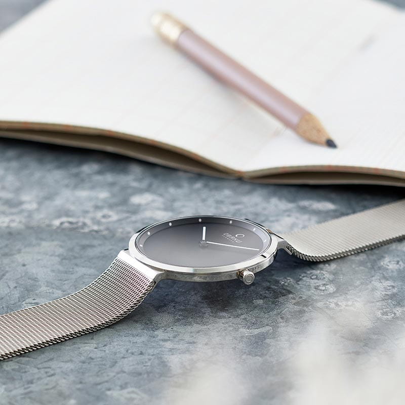 Obaku Papir Lille Onyx V230LXCBMC Twoje Zegarki