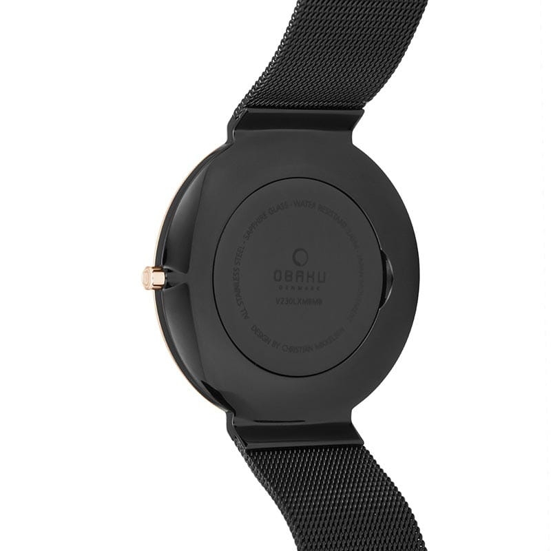 Obaku Papir Lille Night V230LXMBMB Twoje Zegarki
