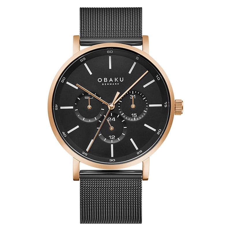 Obaku Ege Night Multifunction V246GMVBMB Twoje Zegarki