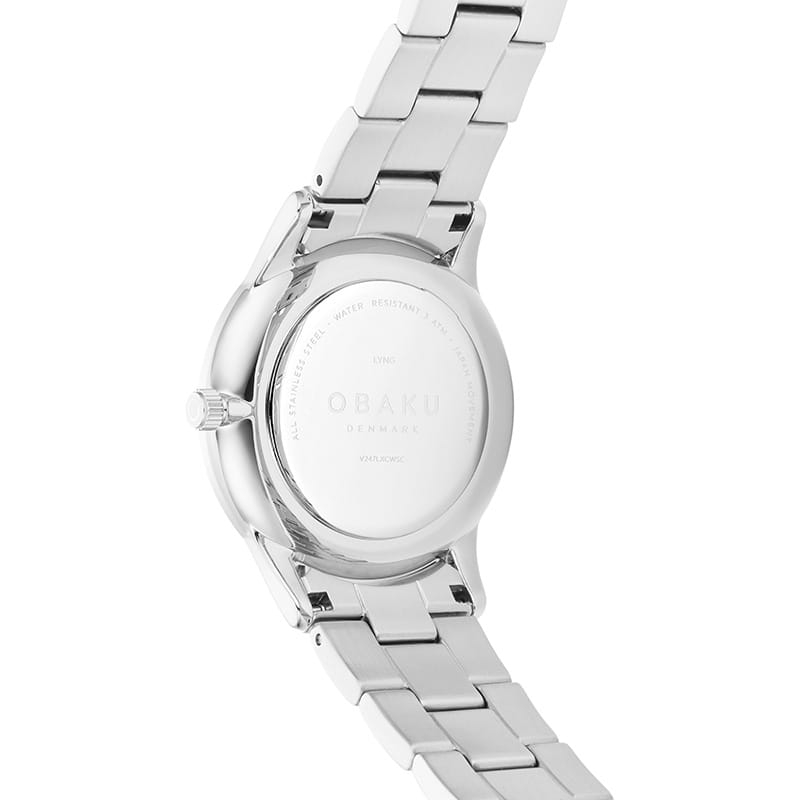 Obaku Lyng Lille Steel V247LXCWSC Twoje Zegarki