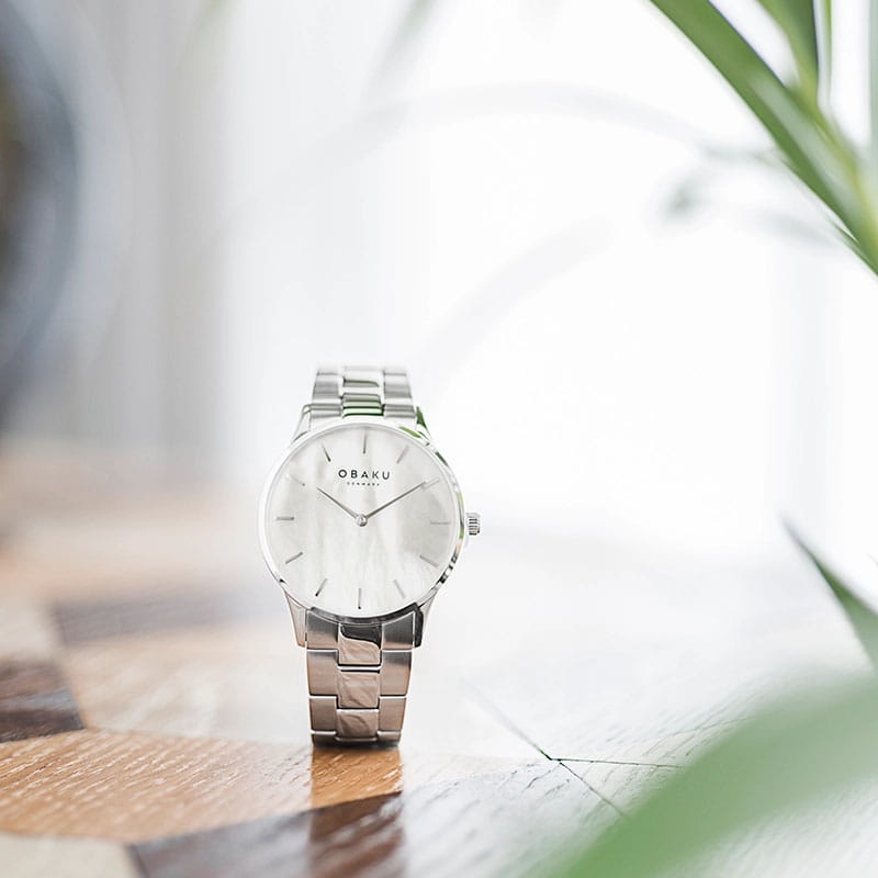 Obaku Lyng Lille Steel V247LXCWSC Twoje Zegarki