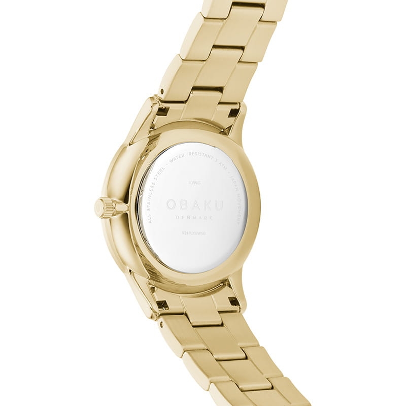 Obaku Lyng Lille Gold V247LXGWSG Twoje Zegarki
