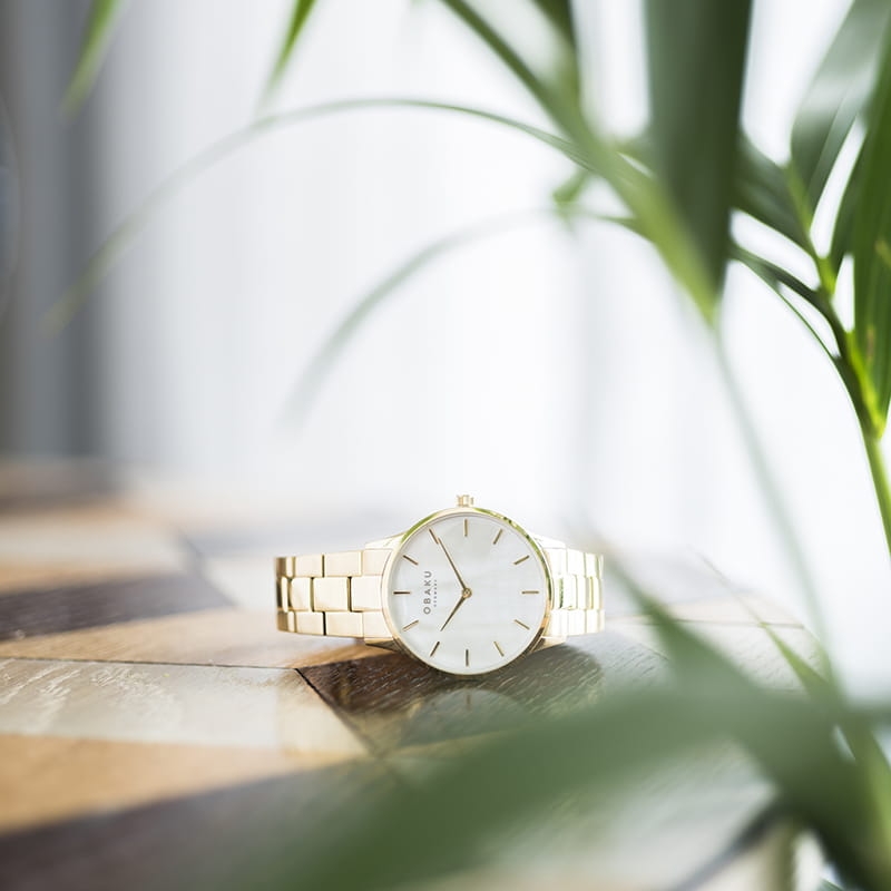 Obaku Lyng Lille Gold V247LXGWSG Twoje Zegarki