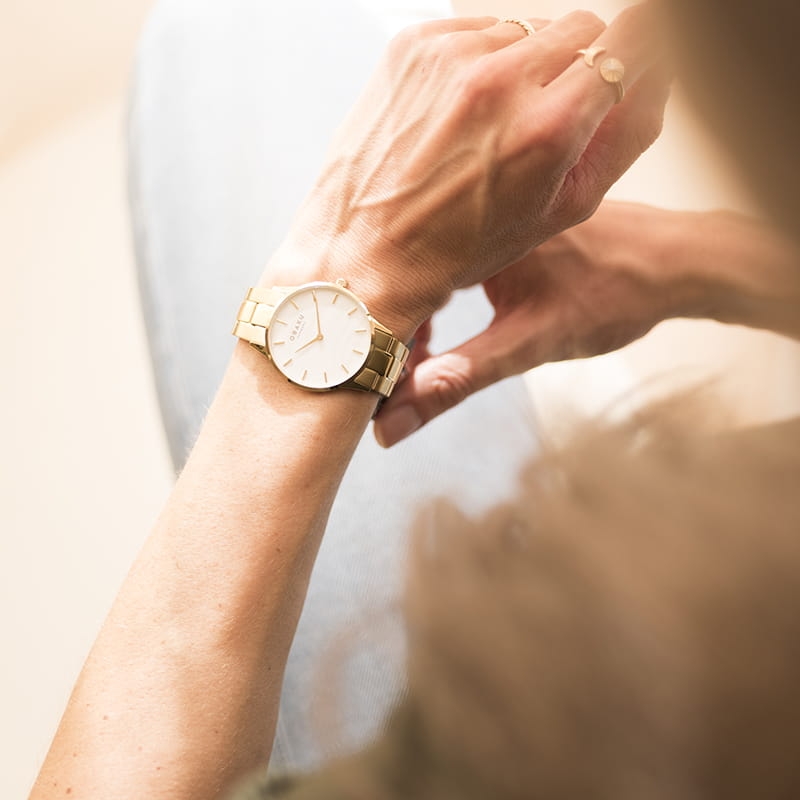 Obaku Lyng Lille Gold V247LXGWSG Twoje Zegarki