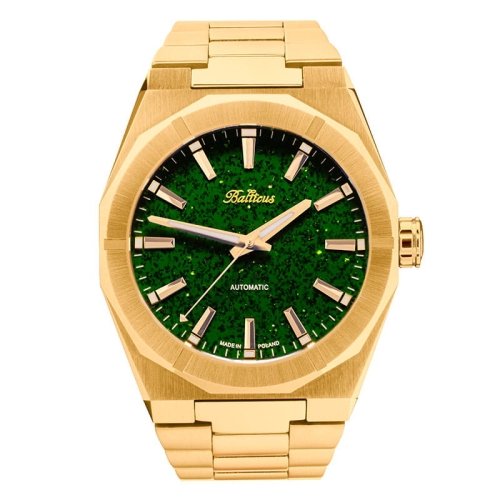 Zegarek Balticus Gwiezdny Pył Gold Green