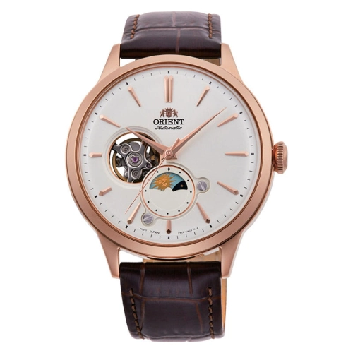 Orient Classic Sun & Moon Open Heart RA-AS0102S10B
