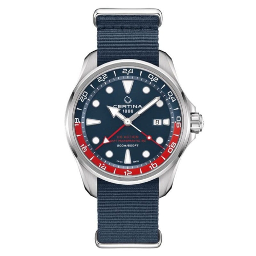 Zegarek Certina DS Action GMT Powermatic 80 C032.429.18.041.00