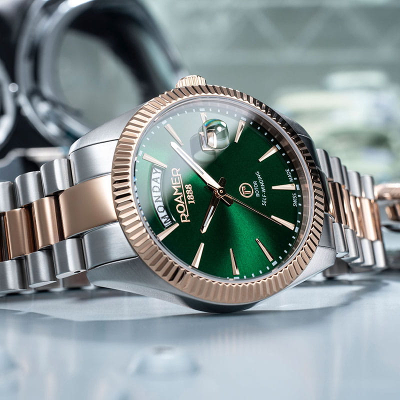 Roamer Primeline Day Date 981662 47 75 90 Twoje Zegarki