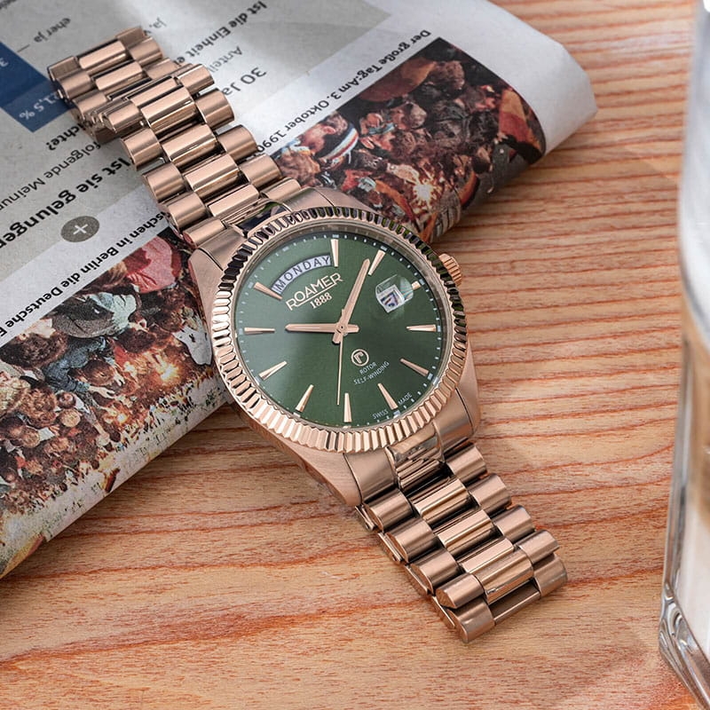 Roamer Primeline Day Date 981662 49 75 90 Twoje Zegarki