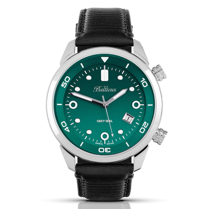 Balticus Grey Seal Green - TwojeZegarki.com.pl
