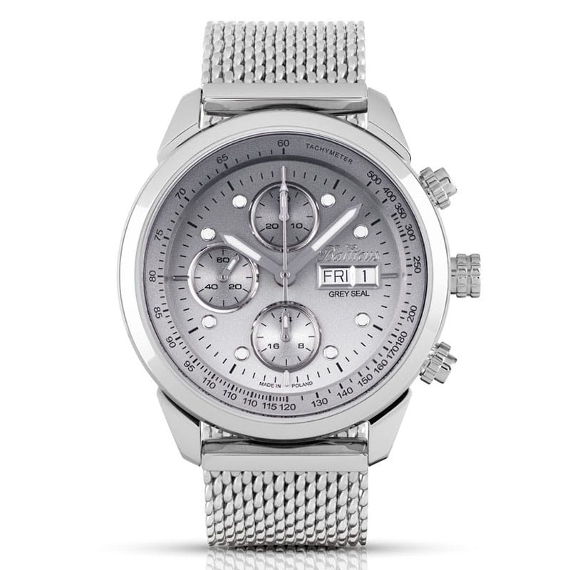 Balticus Grey Seal Grey Chronograph - Twoje Zegarki