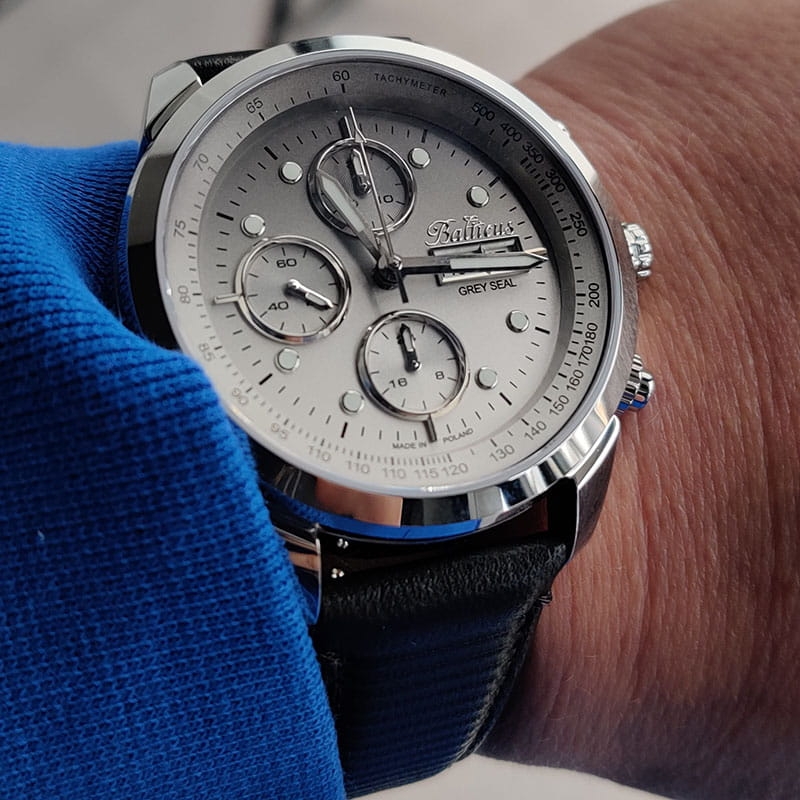 Balticus Grey Seal Grey Chronograph - Twoje Zegarki