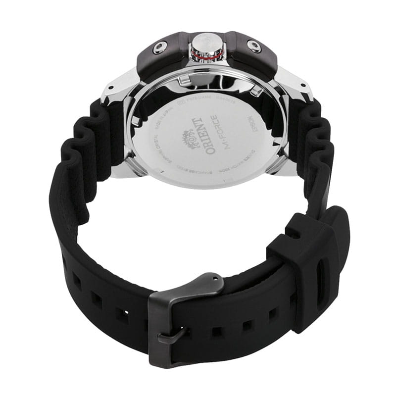 Orient M-Force RA-AC0L04L00B - zapięcie na klamrę silikonowego paska