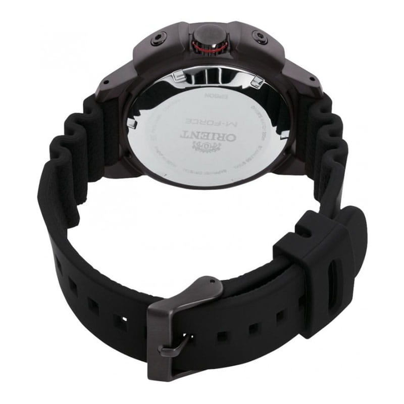 Orient M-Force RA-AC0L03B00B - zapięcie na klamrę silikonowego paska