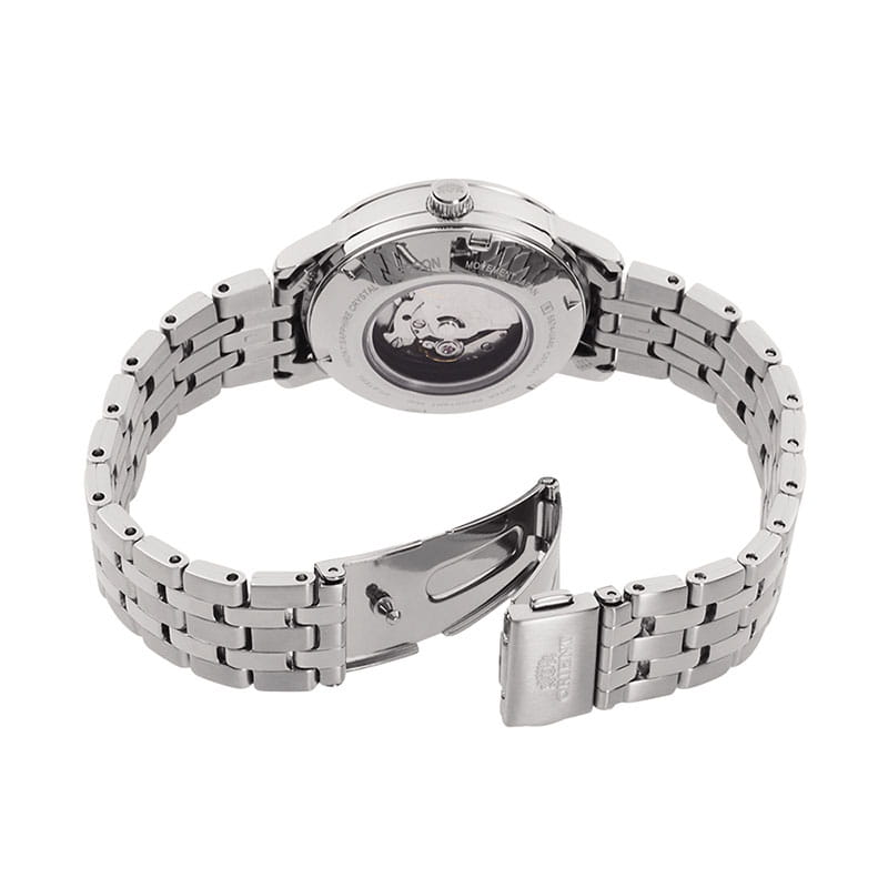 Orient Contemporary Automatic Lady RA-NR2002P10B - stalowa bransoleta z zapięciem motylkowym