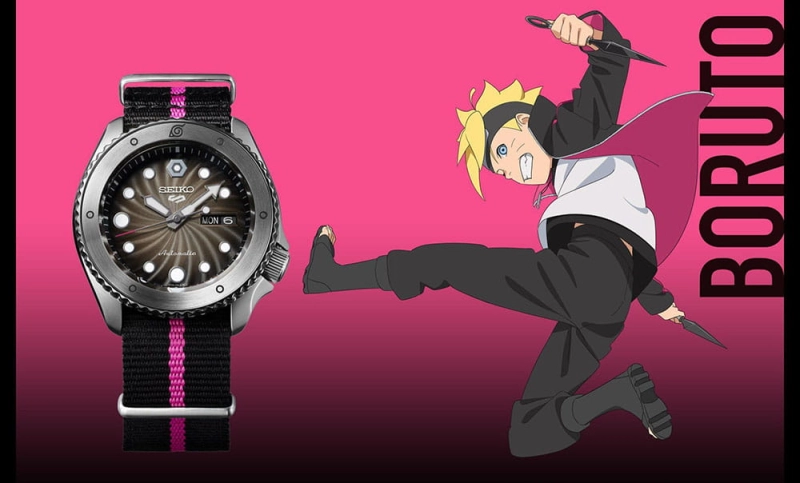 Seiko 5 Sports Naruto &amp; Boruto SRPF65K1 Twoje Zegarki