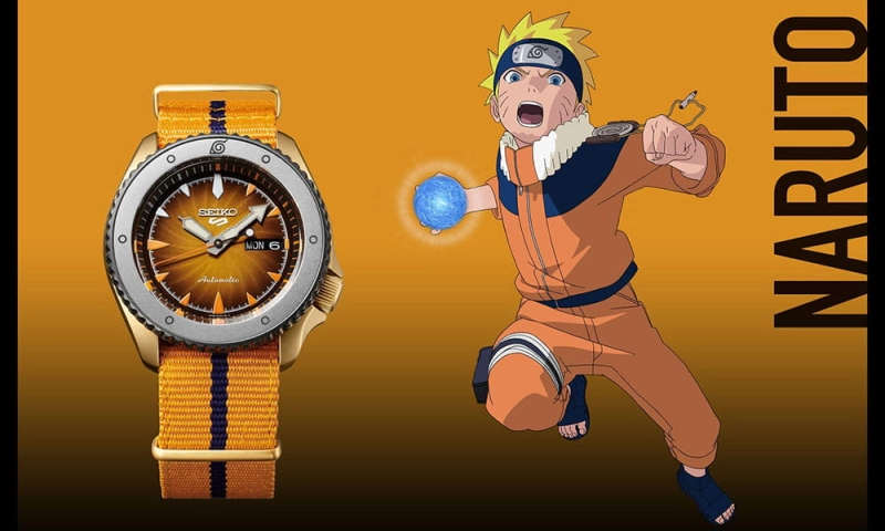 Seiko 5 Sports Naruto &amp; Boruto SRPF70K1 Twoje Zegarki