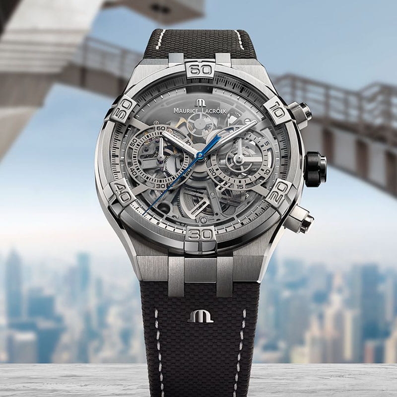 Maurice Lacroix Aikon Chronograph Skeleton AI6098-SS001-090-1 Twoje Zegarki