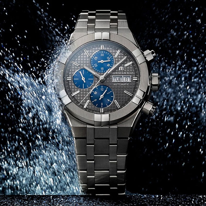 Maurice Lacroix Aikon Automatic Chronograph Titanium AI6038-TT032-330-1 Twoje Zegarki