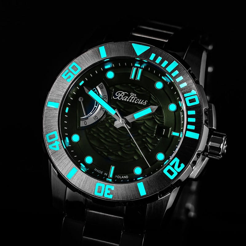 Balticus Anglerfish Green Twoje Zegarki