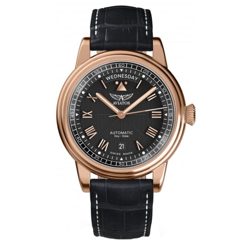 Zegarek Aviator Douglas Day-Date V.3.35.2.275.4