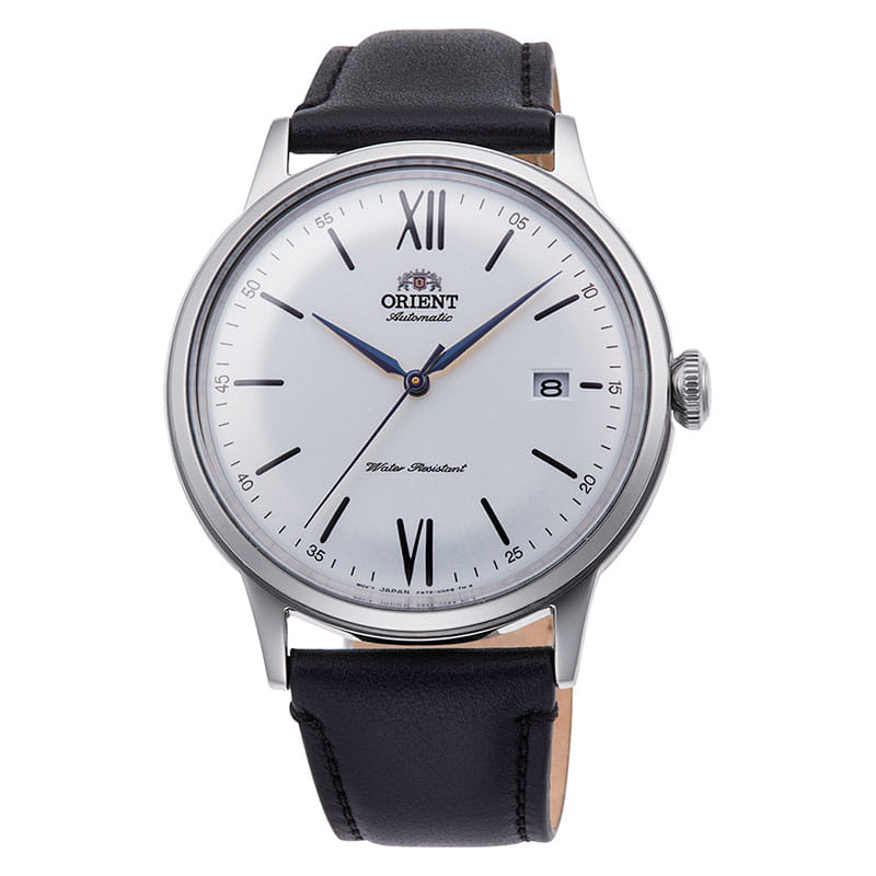 Orient Classic Automatic RA-AC0022S10B – elegancki automat z białą tarczą i skórzanym paskiem