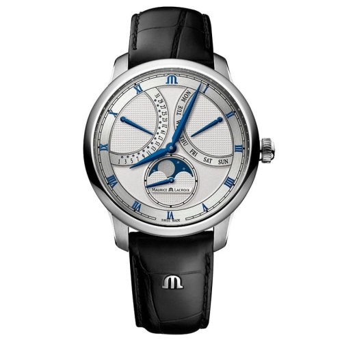 Zegarek Maurice Lacroix Masterpiece Moonphase Retrograde MP6608-SS001-110-1